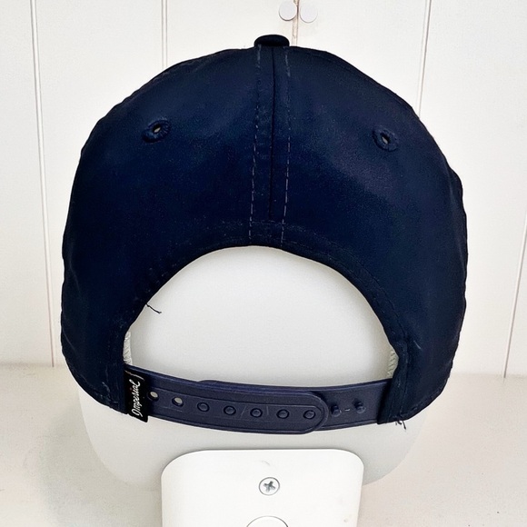 The AJGA Flag Patch – 5 Panel Performance Rope Cap OS Navy - Picture 4 of 7